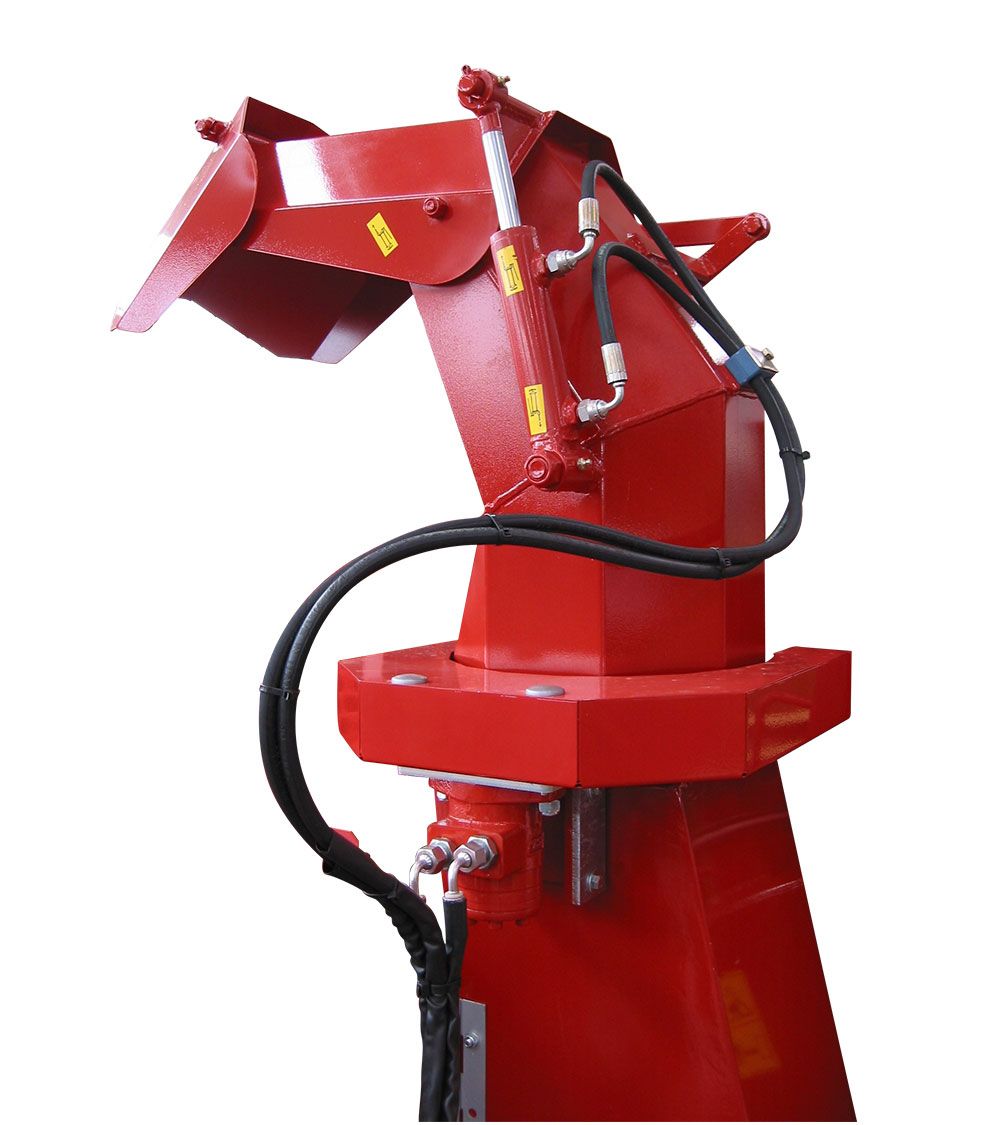 Second 300° swiveling drain (dry products only) can be fitted on all models as an option.