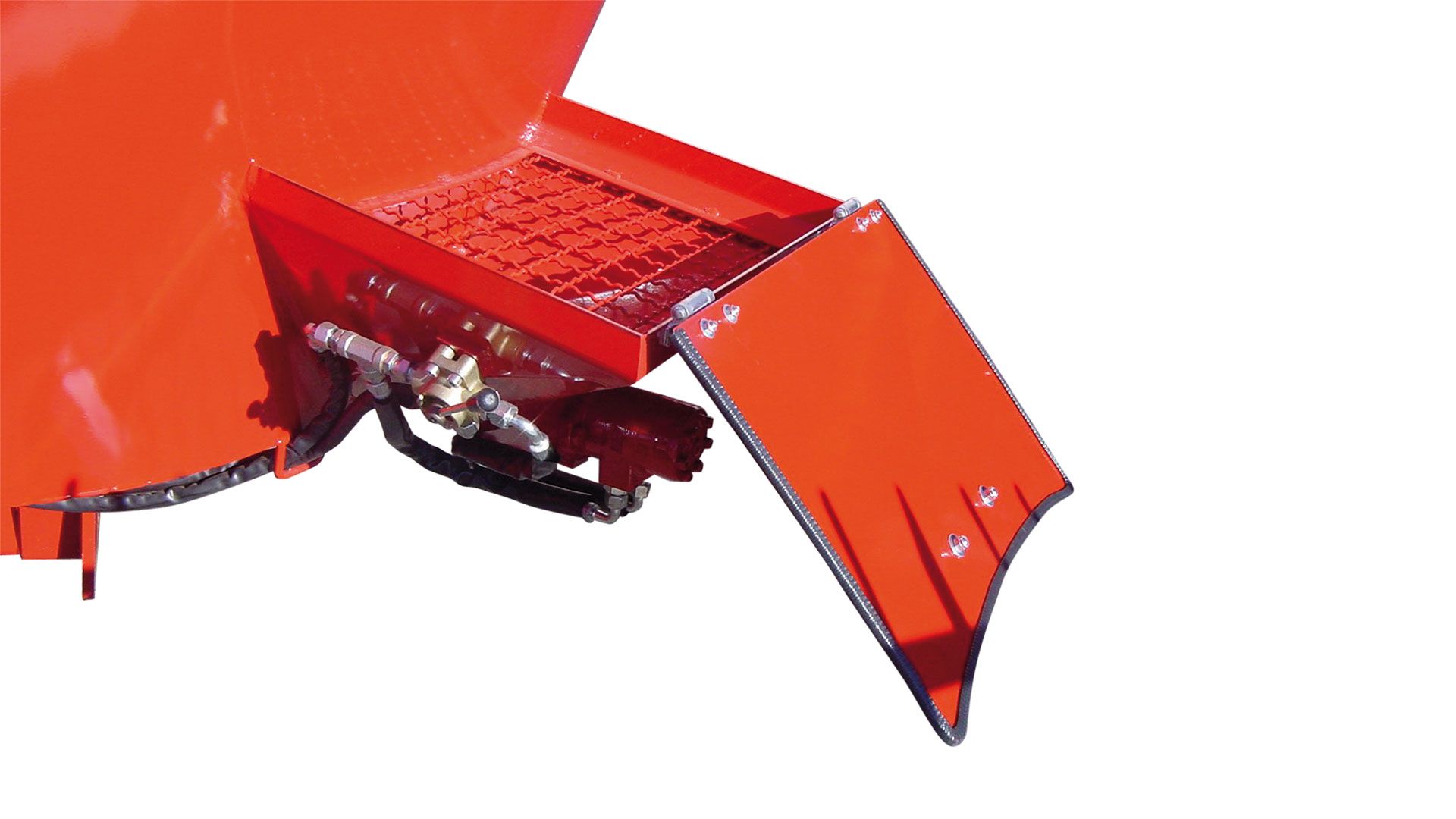 Tramoggia a coclea per il carico di piccoli quantitativi di sfarinati (optional).