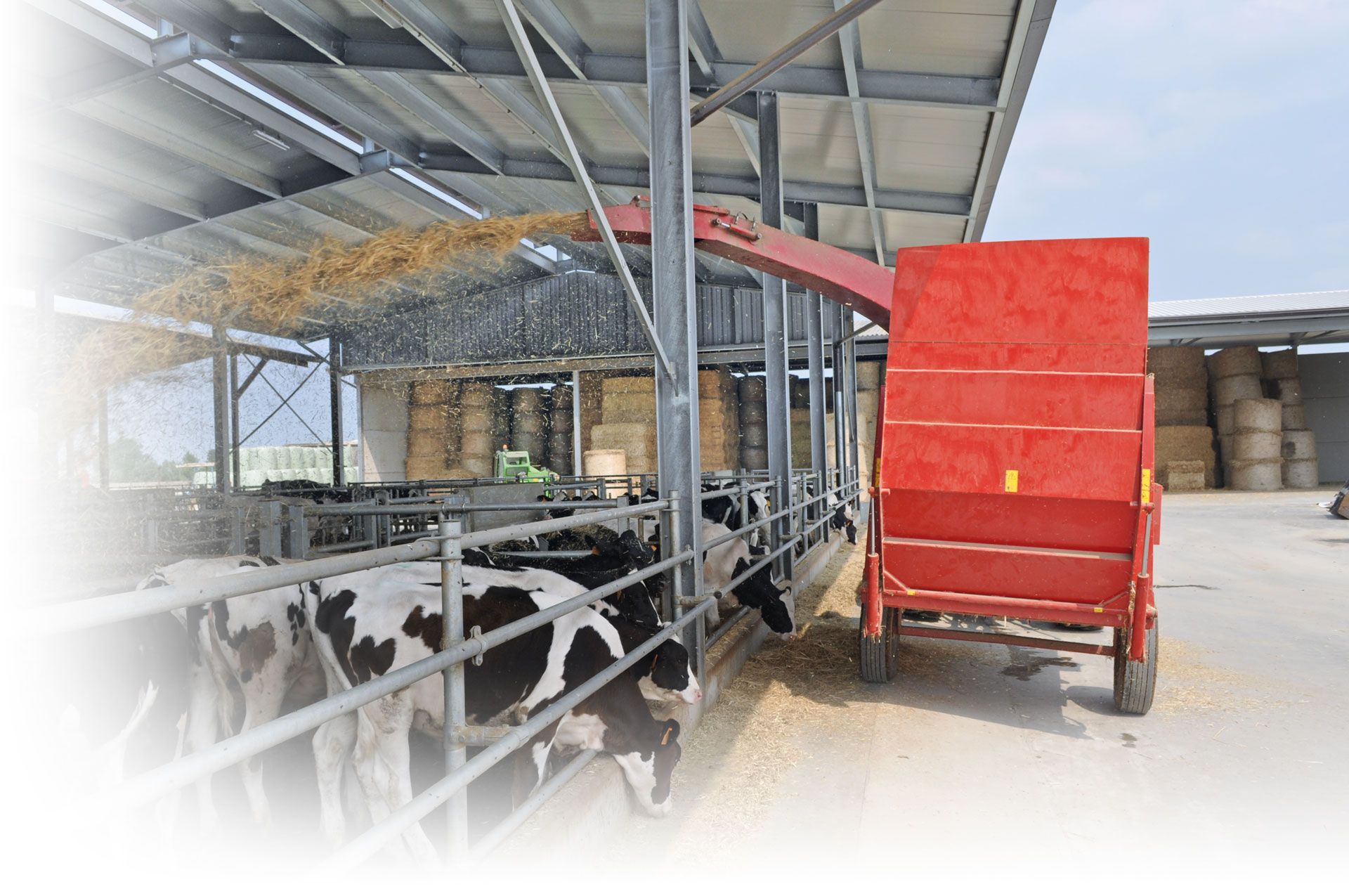 Turbina a 8 pale smontabili con doppia velocità di rotazione che permette di avere il lancio del prodotto fino a 18 mt.