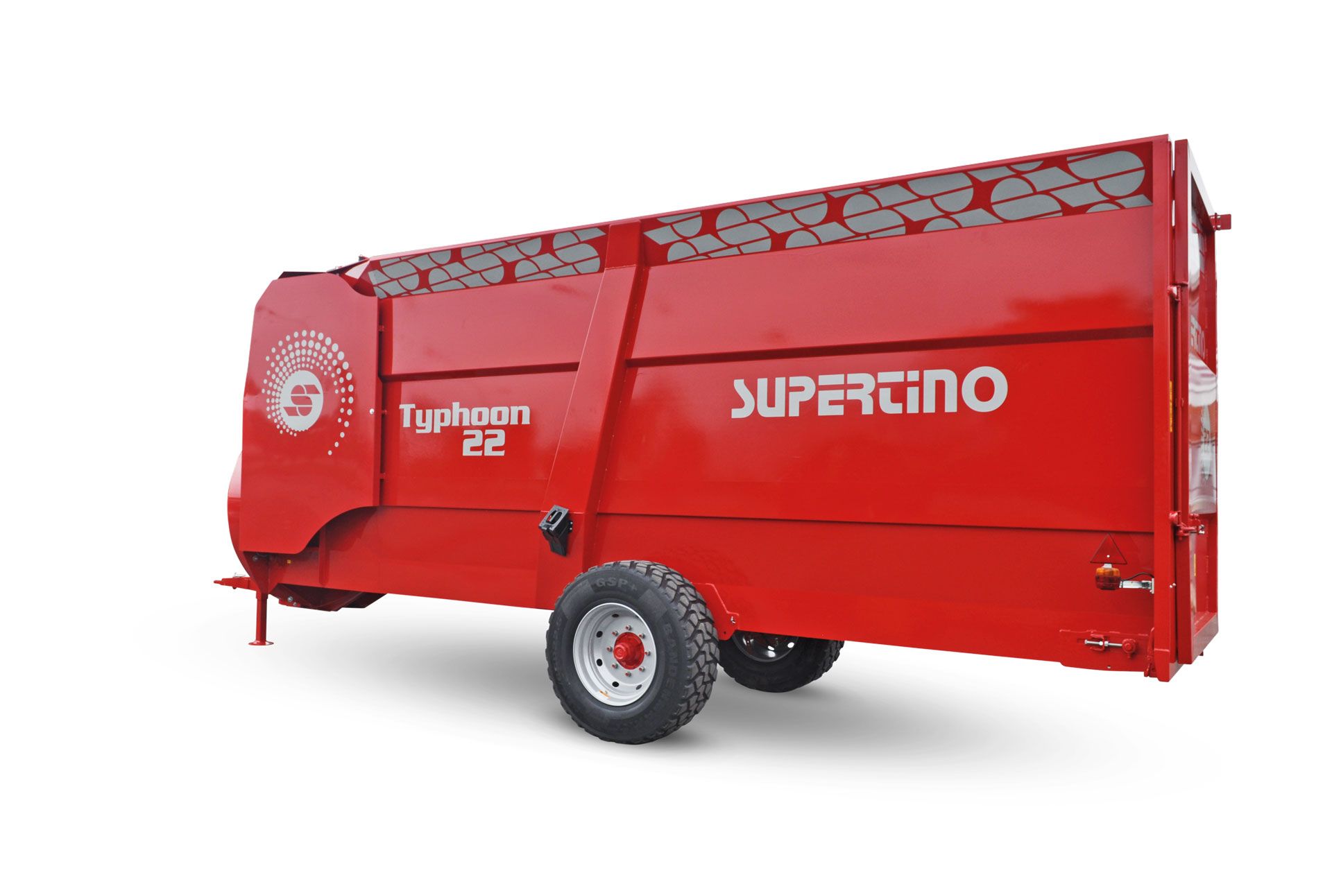 Portello posteriore con apertura a libro e con sistema di chiusura a chiavistello.